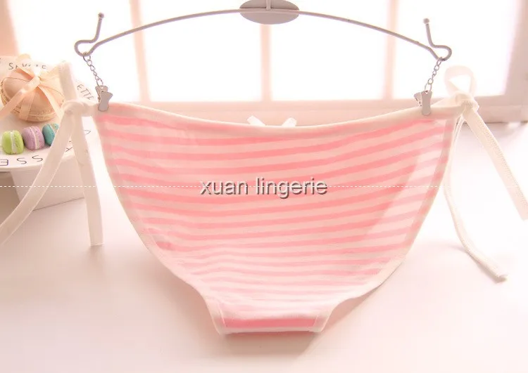 Factory customized XXXL Sexy panties Women Low Waist contton majtki damskie G Strings Underwear Ladies tie Lingerie