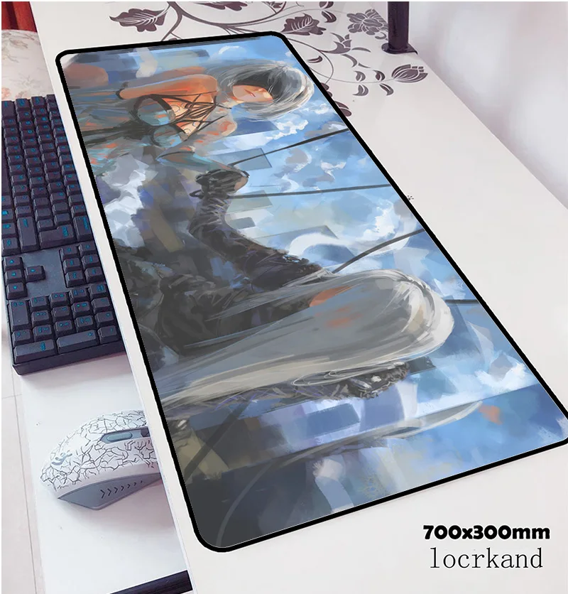 Коврики для мыши NieR Automata 70x30 см коврик нетбука компьютерный популярный игровой