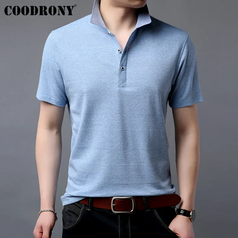 COODRONY Brand Soft Cotton T Shirt Men Classic All-match Short Sleeve T-Shirt Men Summer Streetwear Casual Men's T-Shirts S95061