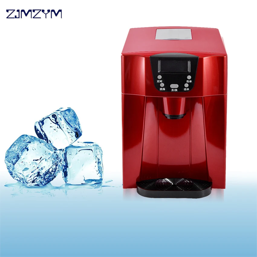 

HZB-12D 12kgs/24H Portable Automatic ice Maker, Household bullet round ice make machine for family, small bar,coffee shop 220V