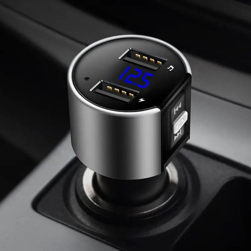 Urbanroad Автомобильный USB Mp3 Bluetooth fm-передатчик Aux беспроводной аудио плеер Автомобильный комплект Handsfree Fm модулятор 3.4A двойной USB зарядное устройство