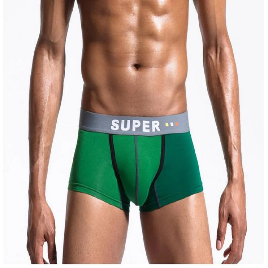 

Famous Brand Sexy Men Underwear Boxer Shorts Cotton Mens Boxers Man Underpants Low Rise Waist,10pcs/lot