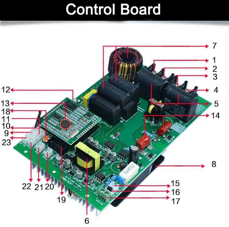 

220V 3.0KW Electromagnetic induction heater PCB Control card, Free shipping