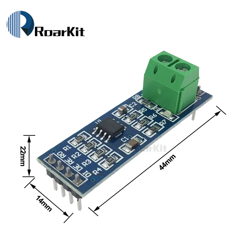 5 шт./лот MAX485 модуль, RS485 модуль, ttl поворот RS-485 модуль, MCU разработки аксессуары для arduino