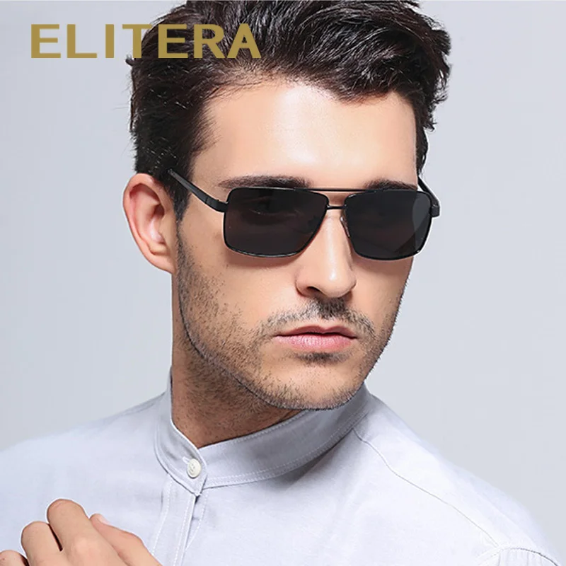 

ELITERA Retro Alloy Sunglasses Men Women Brand Designer Sport Driving Goggle Mirror Sun Glasses UV400 Shades lunette oculos