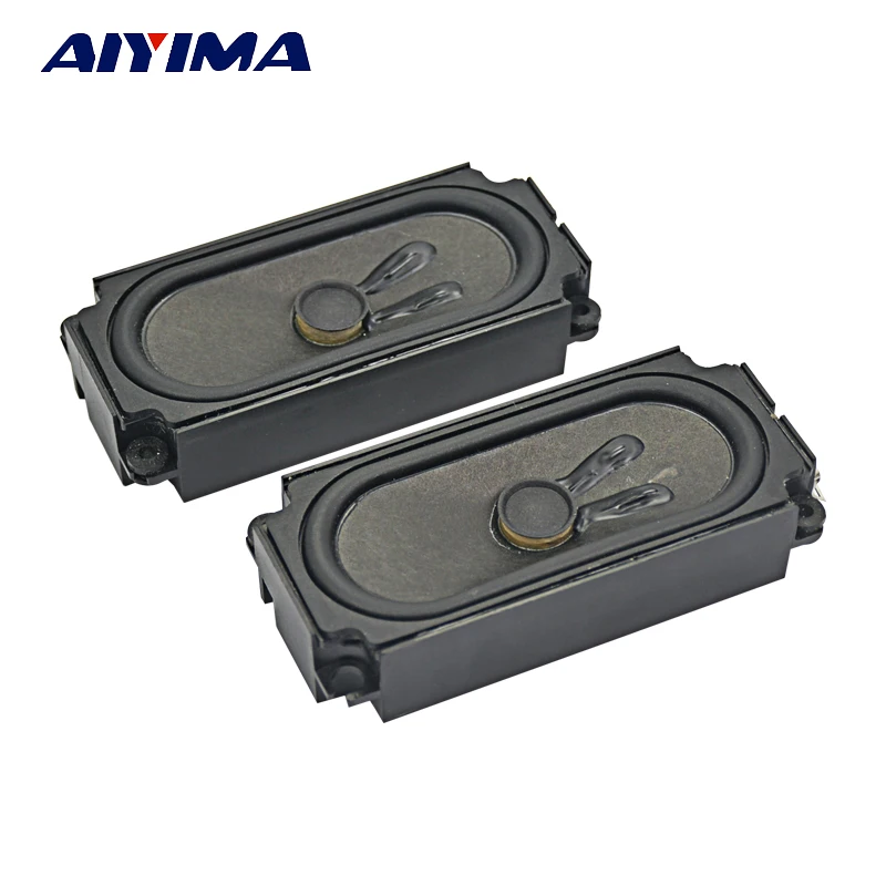 

AIYIMA 2Pcs Mini Portable Audio Speakers 10045 8 Ohm 10W LCD TV Speaker DIY For Home Theater