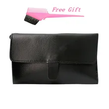 Новейшие профессиональные кожаные сумки для ножниц Чехол поясная сумка карман держатель инструменты для укладки волос парикмахерские инструменты аксессуары сумка