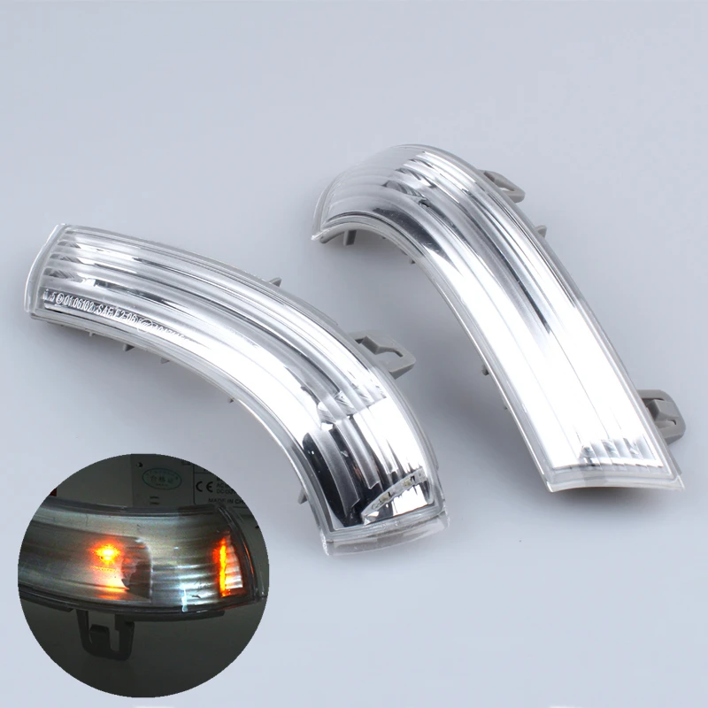 For Volkswagen VW Passat B6 3C2 2005-2010 Led Car Styling Side Mirror With Indicator Turn Signals Lights 1K0 949 101/102 for volkswagen vw passat b6 3c2 2005 2010 led car styling side mirror with indicator turn signals lights 1k0 949 101 102