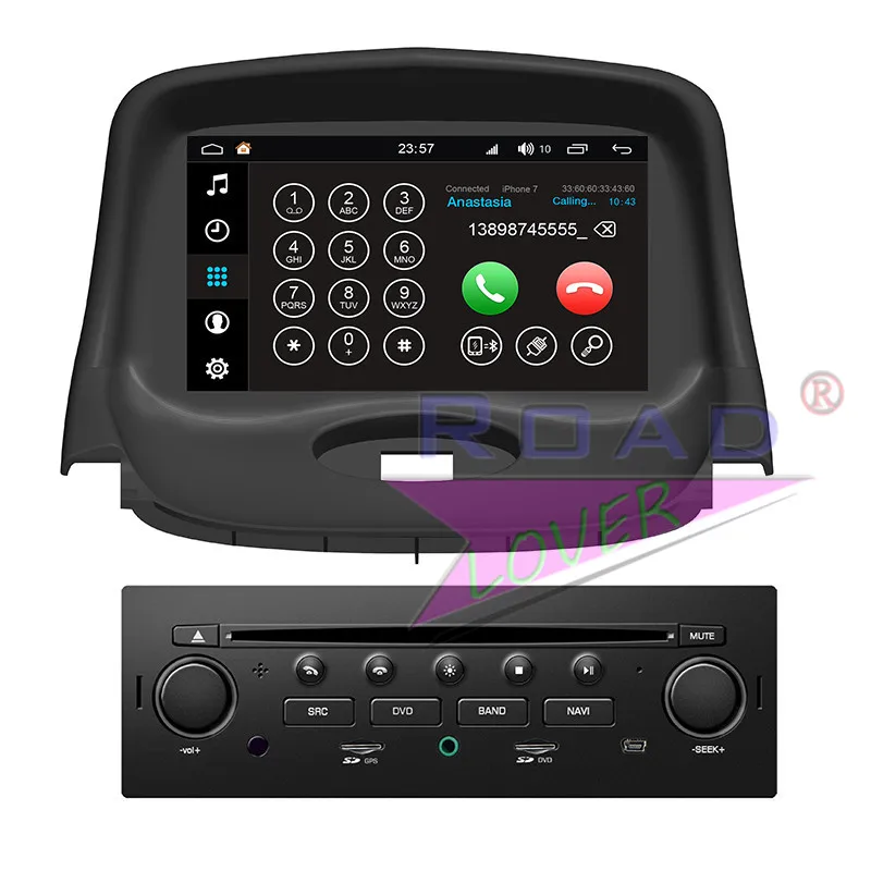 Flash Deal Winca S200 Android 8.0 Car Radio DVD Player Audio For Peugeot 206 Stereo GPS Navigation Automagnitol 2 Din 7" Auto Radio 4