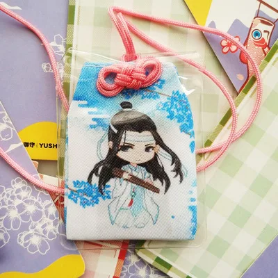 1 шт. Omamori Mo Dao Zhu Shi Weiwuxian Lanzhan кулон милый подарок - Окраска металла: 4