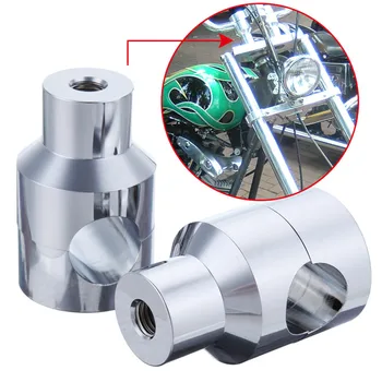 

Chrome CNC Aluminum 1" 25mm Motorcycle Bar Clamp Handlebar Bar Riser For Honda VTX Shadow Valkyrie Kawasaki Vulcan 900 Harley