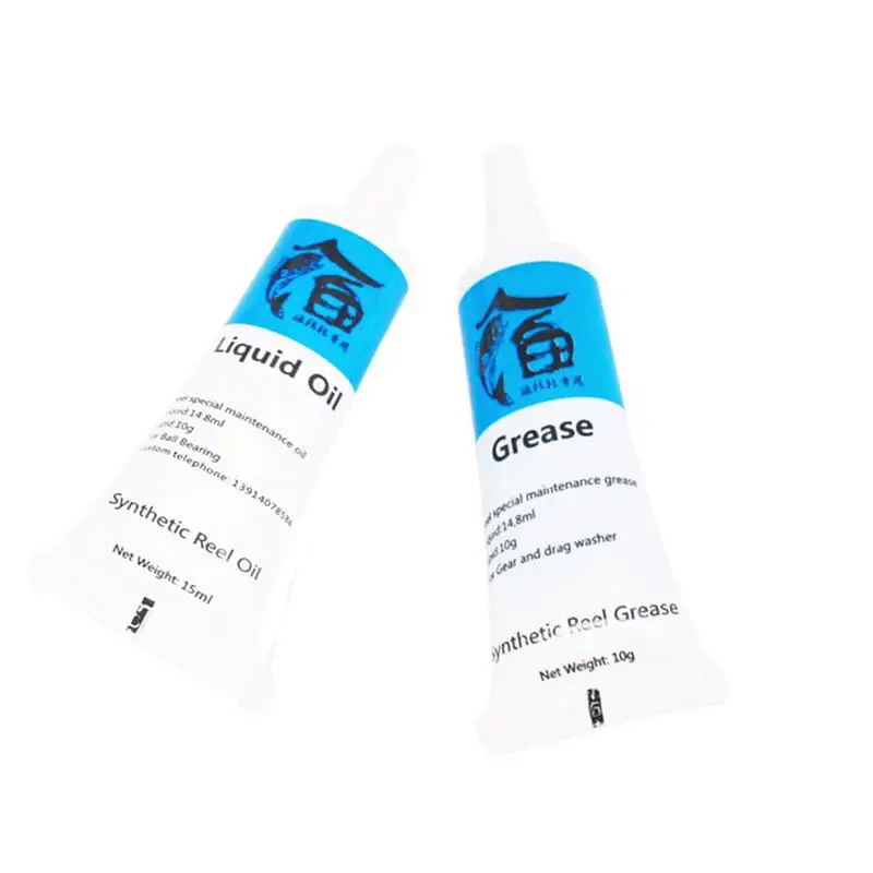 2PCS/Pack Metal Sprocket Bearing Lubrication Maintenance Grease Fishing Reel Special Lubricant 2PCS/Pack Metal Sprocket Bearing Lubrication Maintenance Grease Fishing Reel Special Lubricant