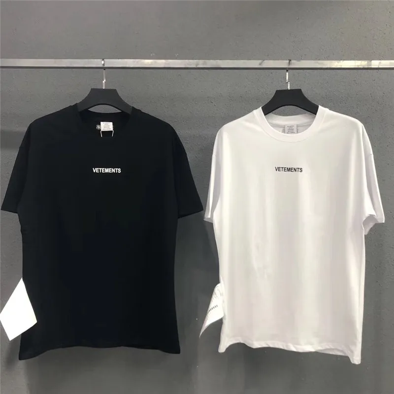 Novo Vetements Tshirt Masculino Feminino 11 Melhor Qualidade Vetements