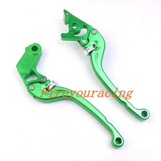 Motocicleta freno Palancas де embrague para Honda CB-1 cb400 SF 1992-1998 VTEC 2002-2013 CBR /VTR/NSR/Hornet 250 - Цвет: green one pair