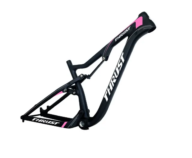 Cheap 26ER SUSPENSION MTB FRAME full carbon fiber T700 according to EN standards Fork