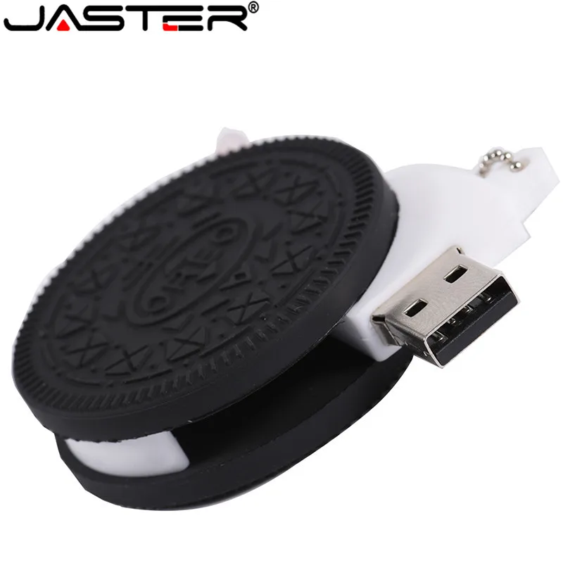 JASTER мультфильм Oreo модель печенья usb2.0 4 ГБ 8 ГБ 16 ГБ 32 ГБ 64 ГБ флеш-накопитель USB флеш-накопитель креативный Подарочный флеш-накопитель