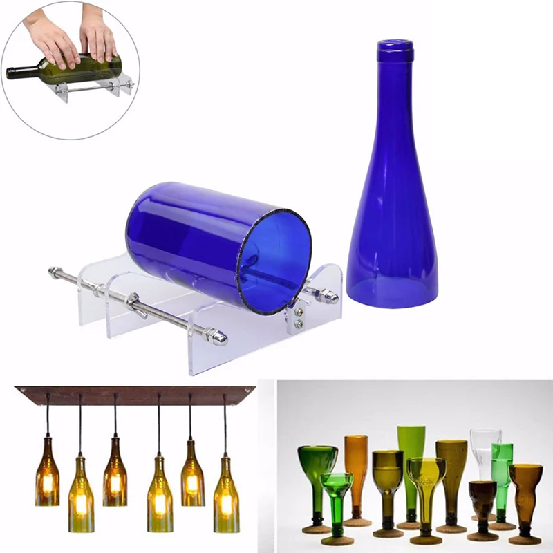 

Glass Bottle Cutter Acrylic DIY Bottle White Cutting Machine Cutting Control Create Glass Sculptures Cut Tools Machine Wine Beer