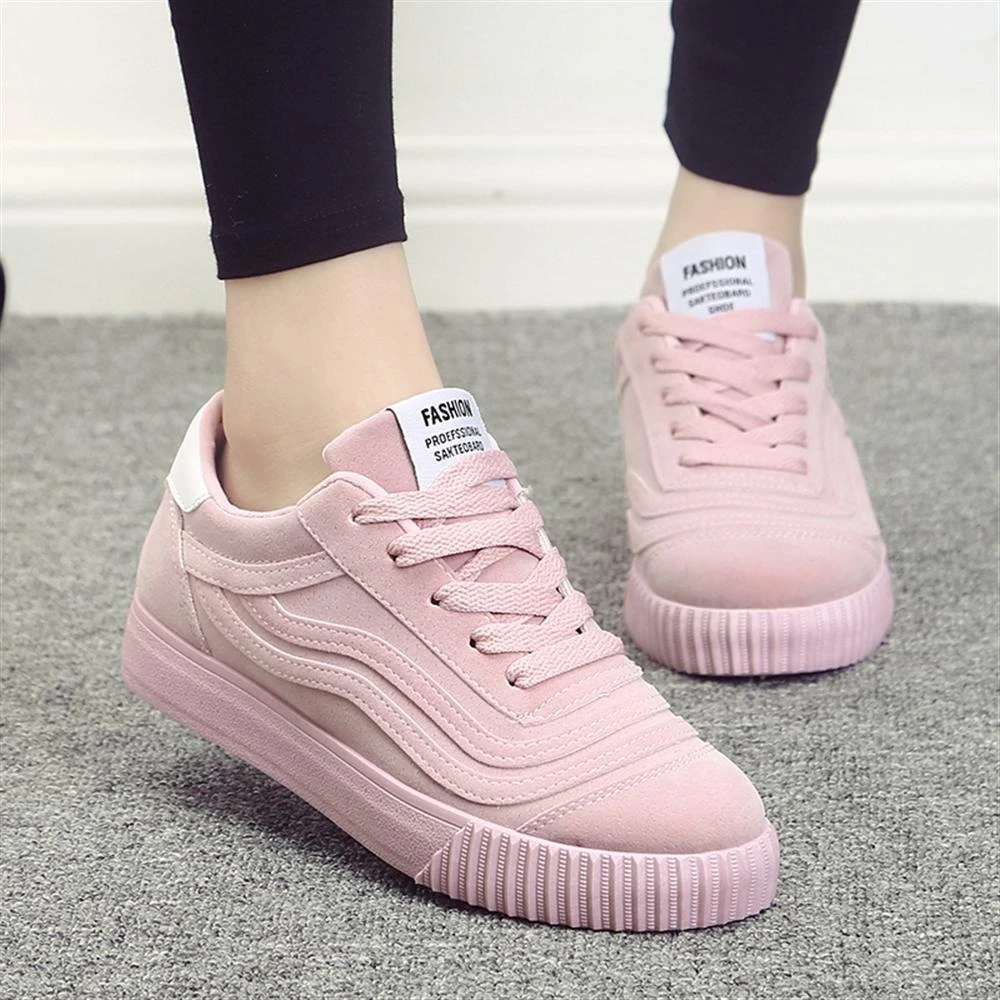 ladies flat sole trainers