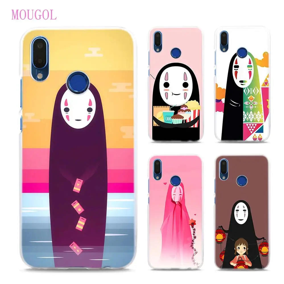 

Transparent Hard Phone Cases soot sprites & no face Style for Huawei Honor Mate 8 9 10 P10 P20 P8 P9 Lite 7A Pro 2017