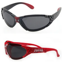 Детские солнцезащитные очки для мальчиков, детские защитные очки с покрытием, модные очки с человеком-пауком для детей UV400