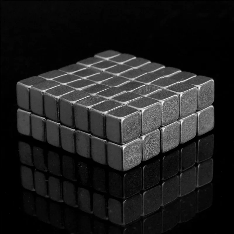 

100pcs Strong mini block 4x4x3mm N50 Rare Earth NdFeB Cuboid neodymium Magnet