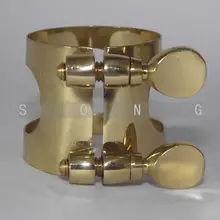 5 шт. металлическая Лигатура для Alto sax резиновые мундштук