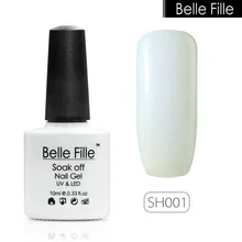 10ml Shell UV Nail Gel Polish Manicure Pearl Color DIY Nail Art Varnish Lacquer for Homecoming Wedding Party fingernail polish