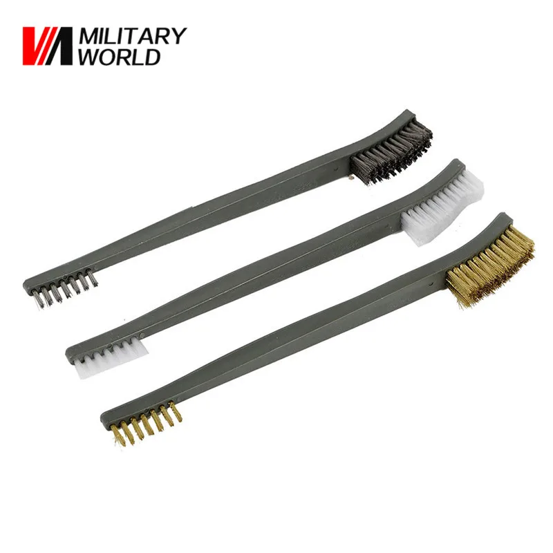 Airsoft Gun Clean Set Tactical Military Double end Brushes For Rifle