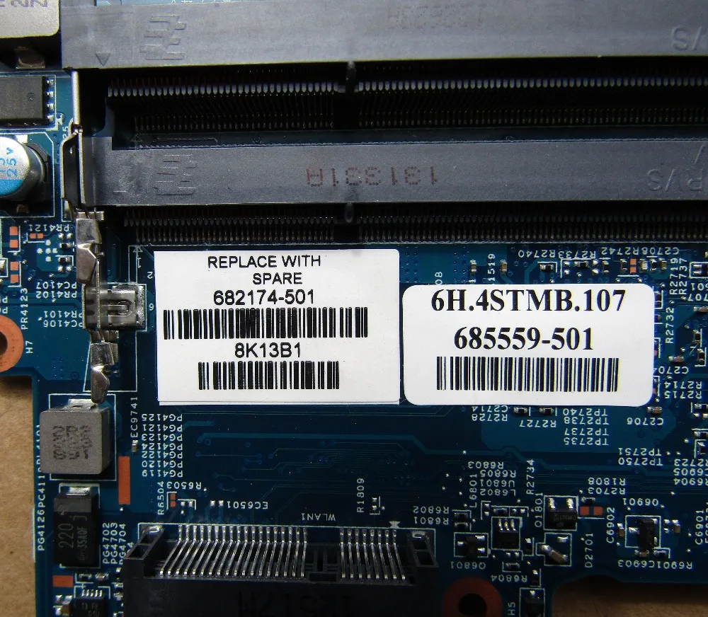 HP DV6 DV6T DV6-7000 Motherboard 682174-501 GT650M 2G 100/% tested