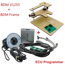 2016 Marco de BDM Adaptador Completo + Programador BDM100 V1255 BDM 100 ECU Chip Tuning Herramienta OBD2 OBDII Herramienta de Diagnóstico