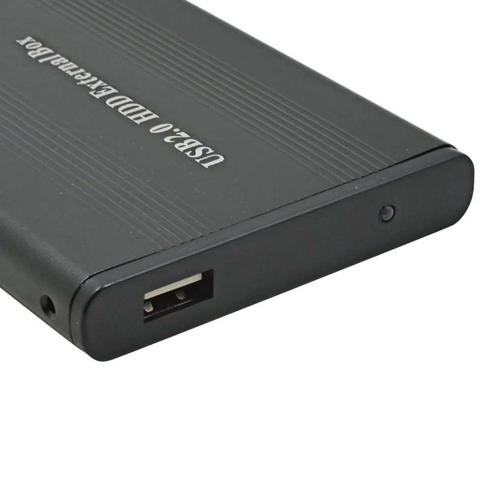 TISHRIC HD HDD SSD DVD коробка 2 5 Внешний USB 0 Корпус контейнер для жесткого диска 1 ТБ 44Pin IDE