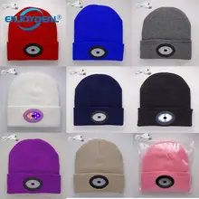 Согреться зимой 6LED вязаная шапка USB перезаряжаемая Hands Free шапка с фонариком для альпинизма рыбалки на открытом воздухе