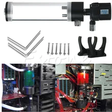 310mm Cylinder Water Tank +G1/4 Thread 19W Pump Computer Water Cooling Radiator New Computer Water Cooling Cooler For CPU