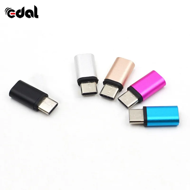 

2PCS/LOT USB 3.1 Type C Male to Micro USB Female Adapter Converter USB-C OTG Connector