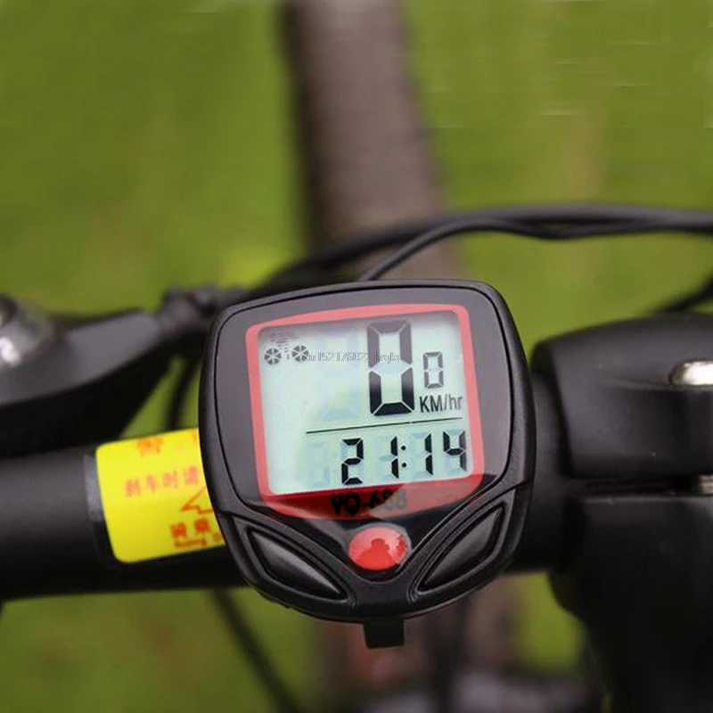 

New Waterproof 15 Function LCD Bike Bicycle Odometer Speedometer Cycling Speed Meter