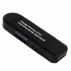 3 в 1 USB OTG карт флэш-накопитель высокоскоростной USB2.0 Универсальный OTG TF/SD карты для android телефон компьютер заголовки расширения