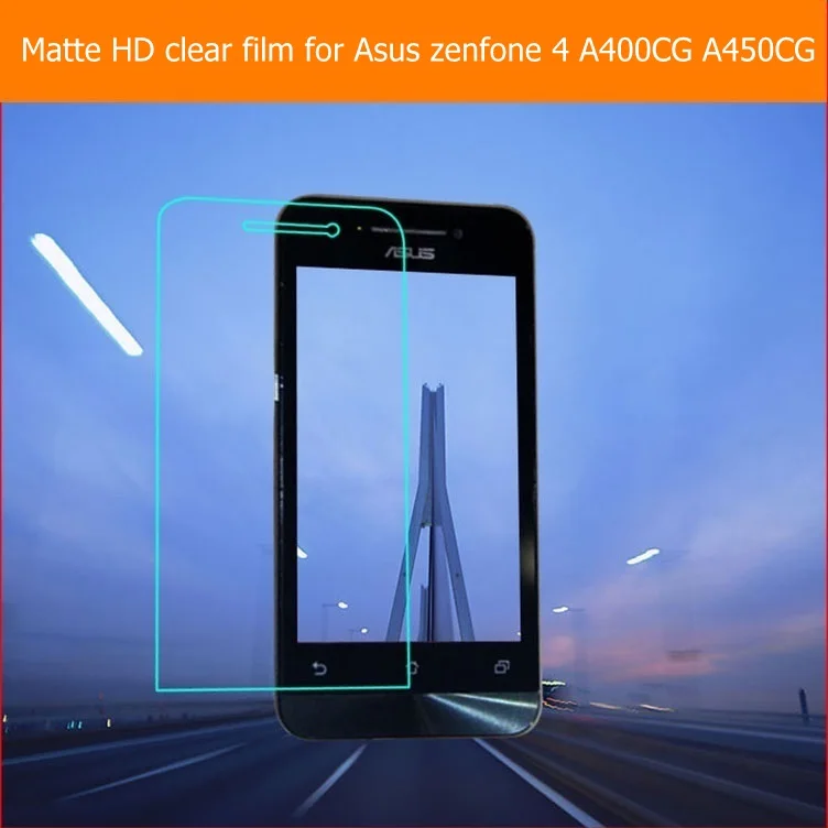 Антибликовая матовая пленка для Asus zenfone 4 A450CG 5 &quotHD Глянцевая Прозрачная A400CG 0&quot