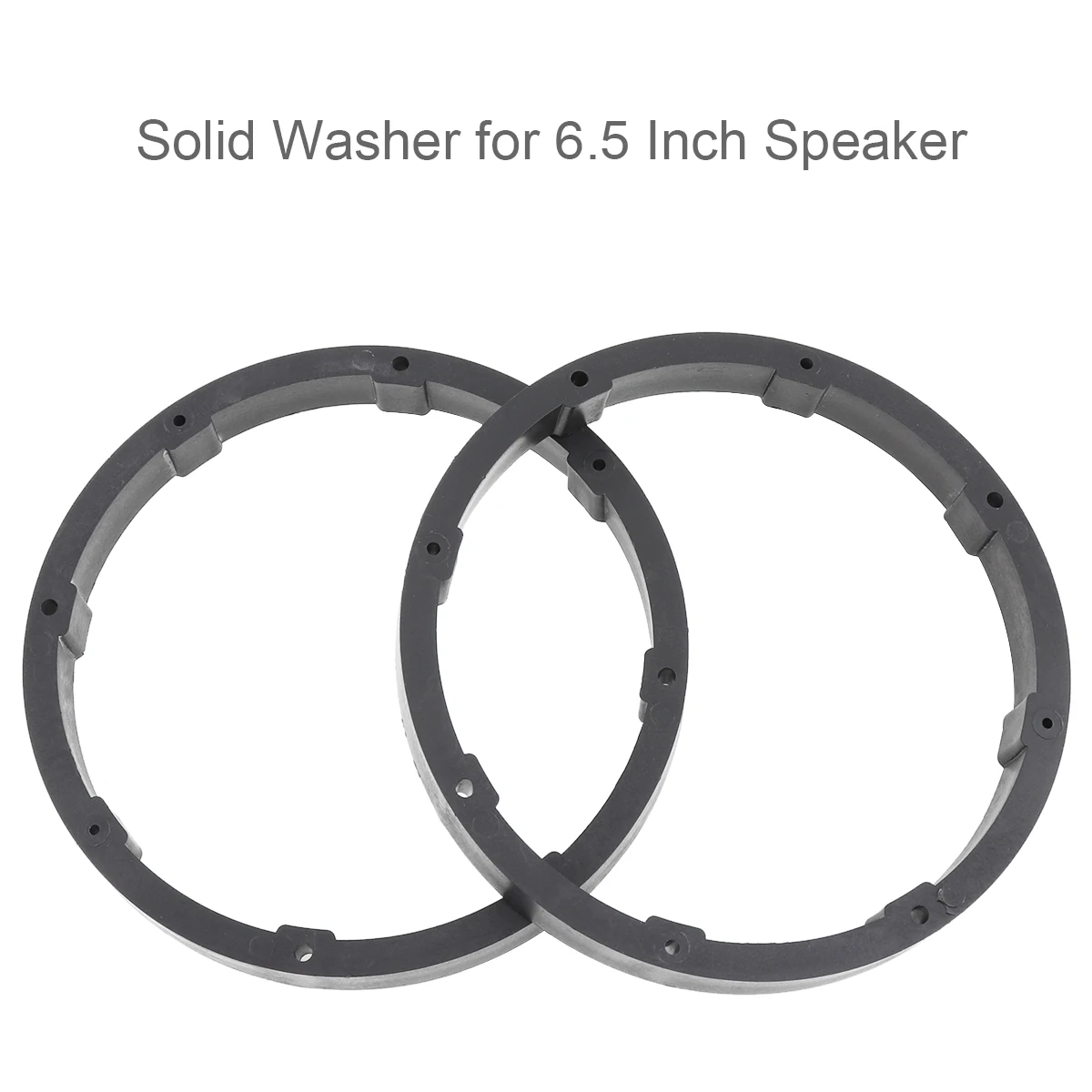 2 Pcs Universal 6.5 Inch Car Speaker Gasket Waterproof Solid Washer