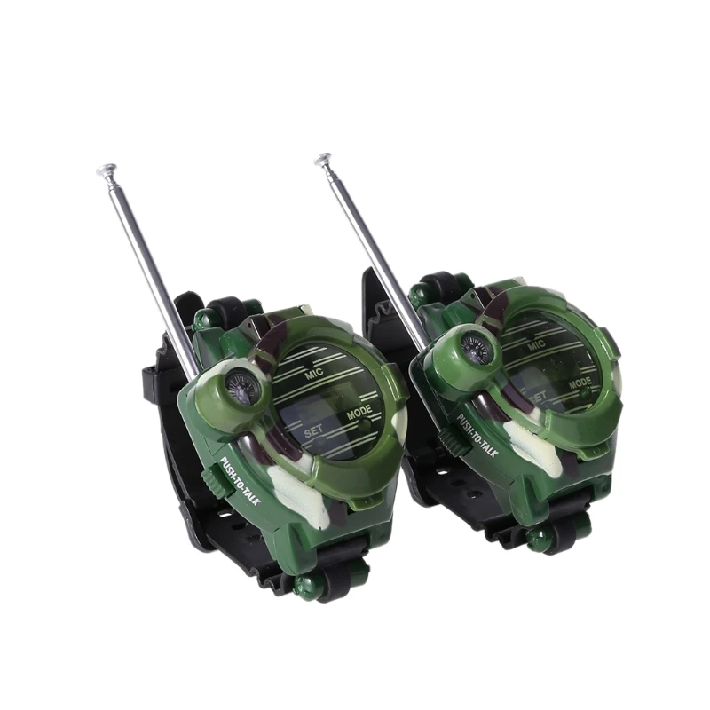 

1 Pair 7 in 1 Children Toy Walkie Talkie Child Watches Radio Outdoor Interphone 95AE