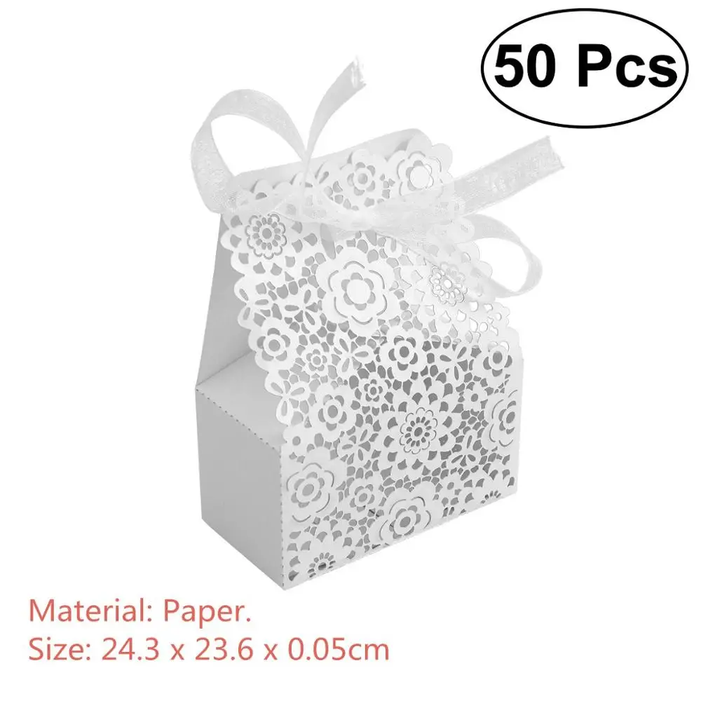 NICEXMAS коробка конфет стильная портативная позолоченная коробка для обертки подарочный сувенир для вечеринок Подарочная коробка для помолвки дня рождения свадьбы - Цвет: Style 3