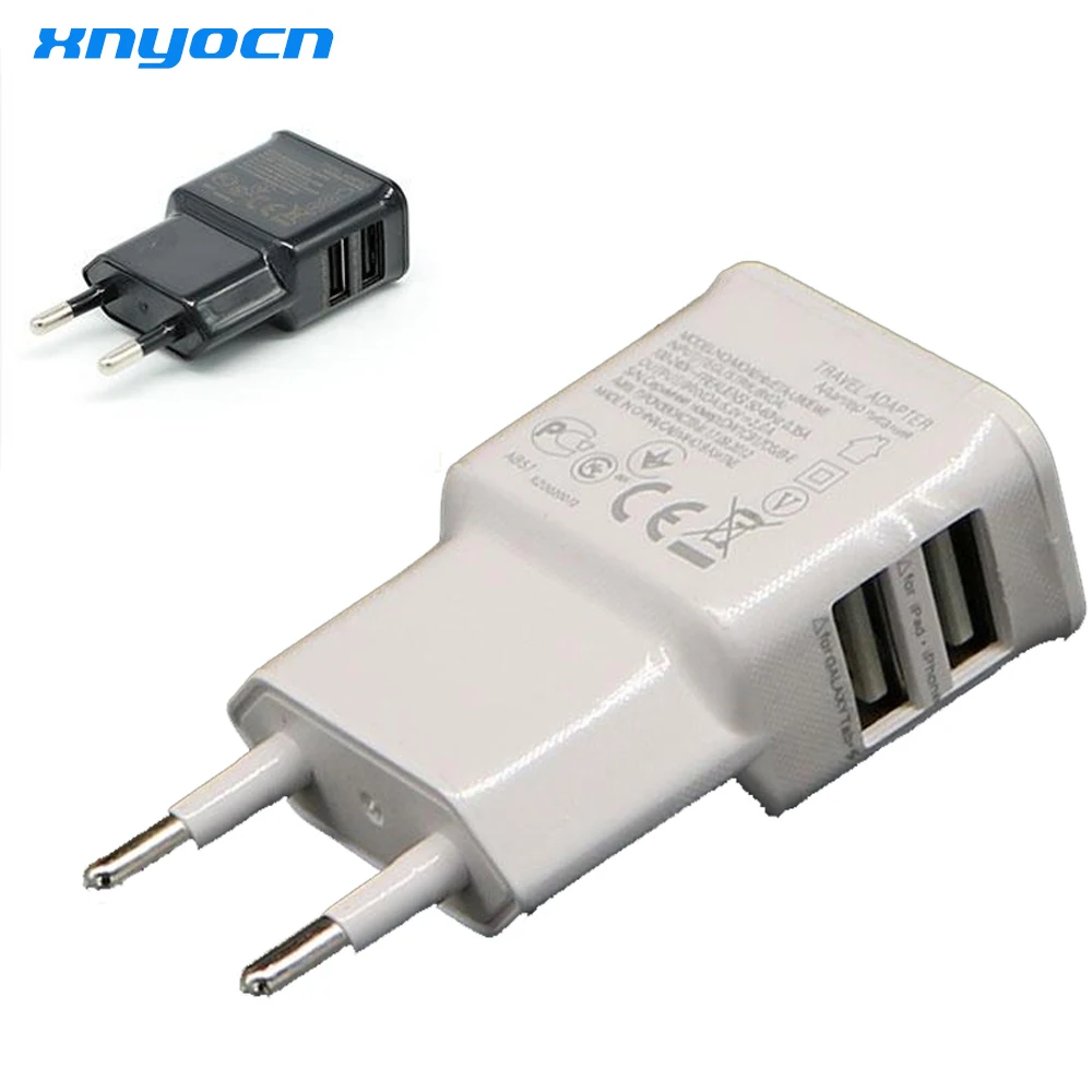 

Phone Usb Charger Adapter 5.2v 2a Fast Speed Charge Eu Plug Wall Travel for Samsung Galaxy J5 A5 A3 2016 S7 S6/Huawei P9 P8 Lite
