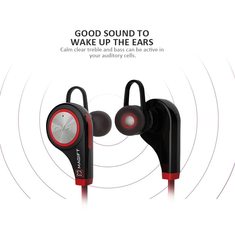 Magift6 Беспроводной наушники Bluetooth 4 1 CSR с Micphone музыке стерео для смартфонов