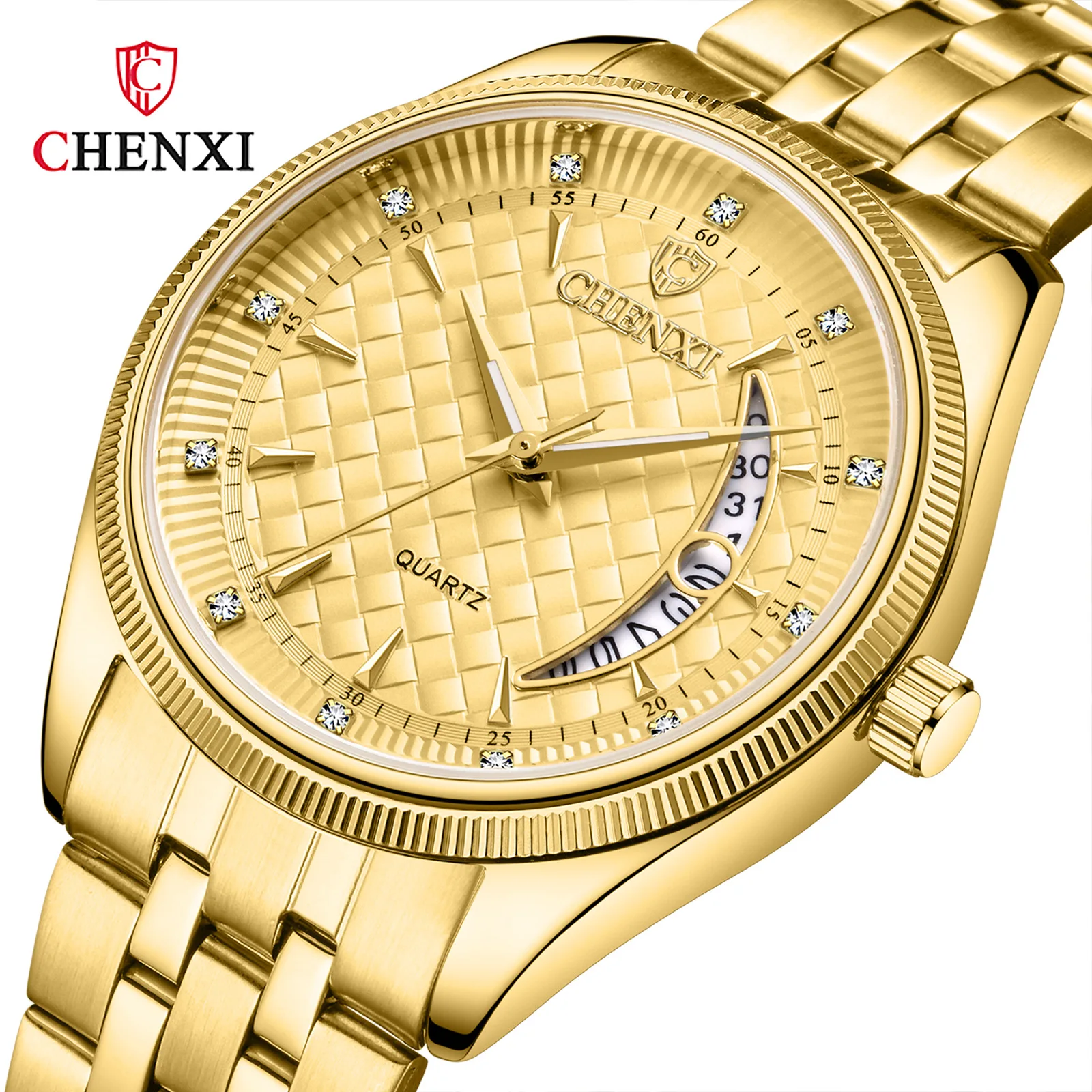 

Luxury 2019 New Top Brand Men Watches Men's Full Steel Waterproof Casual Quartz Date Clock Male Wrist Watch Relogio Masculino