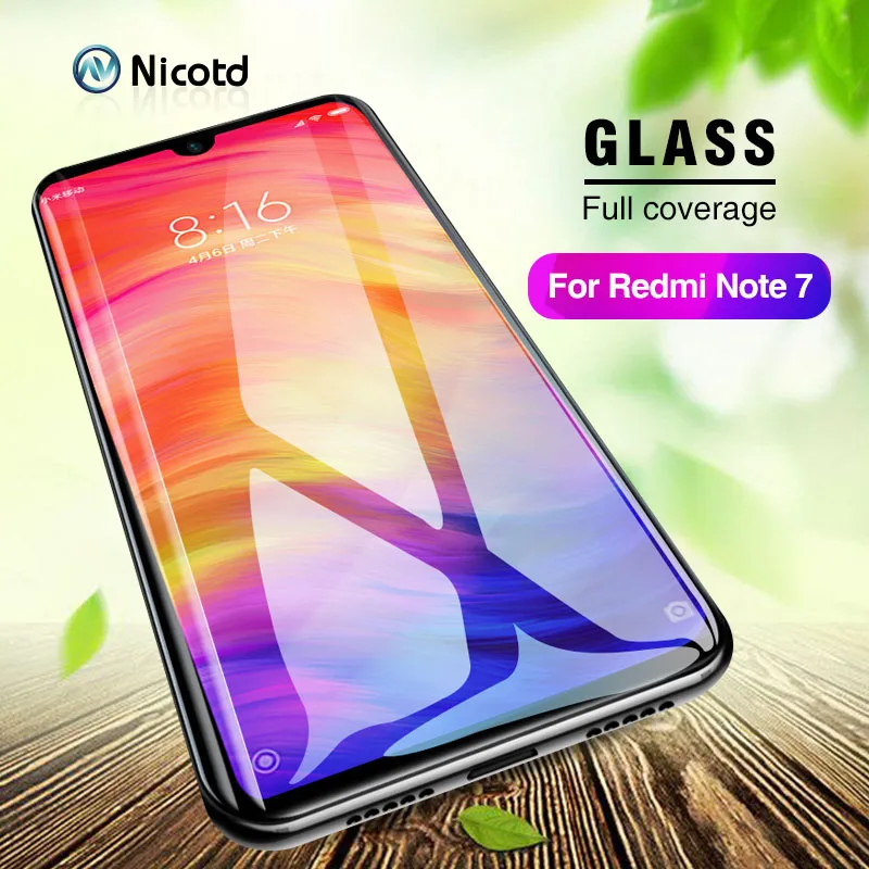 

For Xiaomi Redmi Note 7 Screen Protector Nicotd glass tempered For Xiaomi Black Shark Helo Redmi Note 3 4X 5 Xiomi A2 lite play