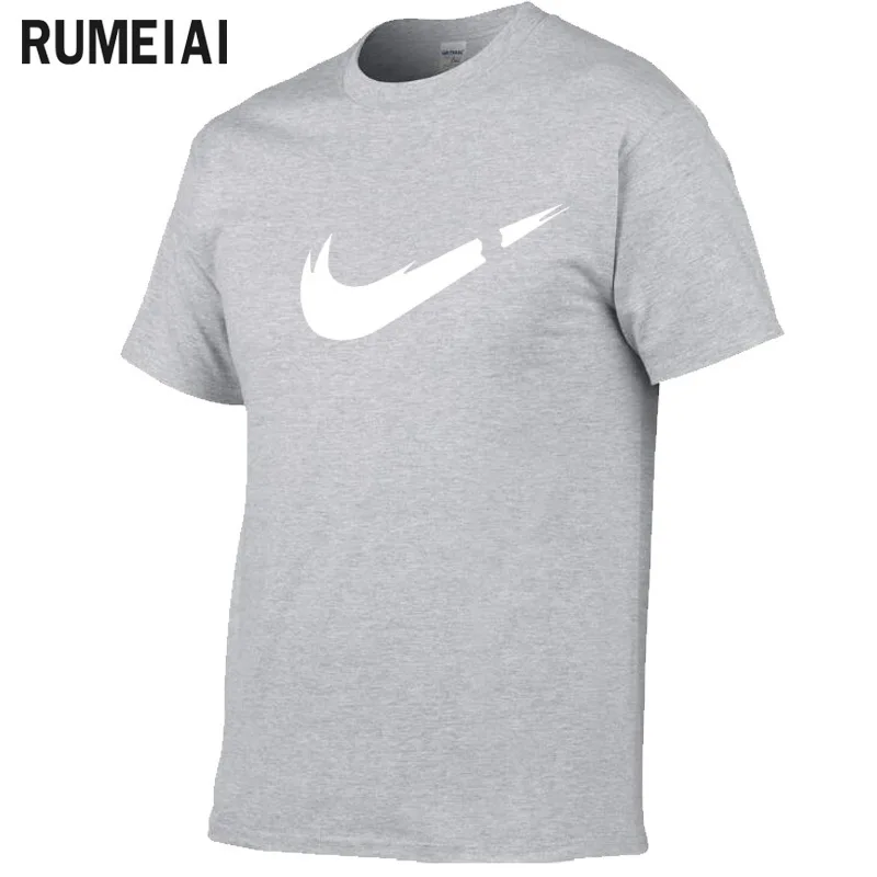 

2019 New logo Brand Mens T-Shirts Summer 100% cotton Short Sleeve T Shirts casual Tee Shirts Male T shirt Homme Plus Size XS-2XL