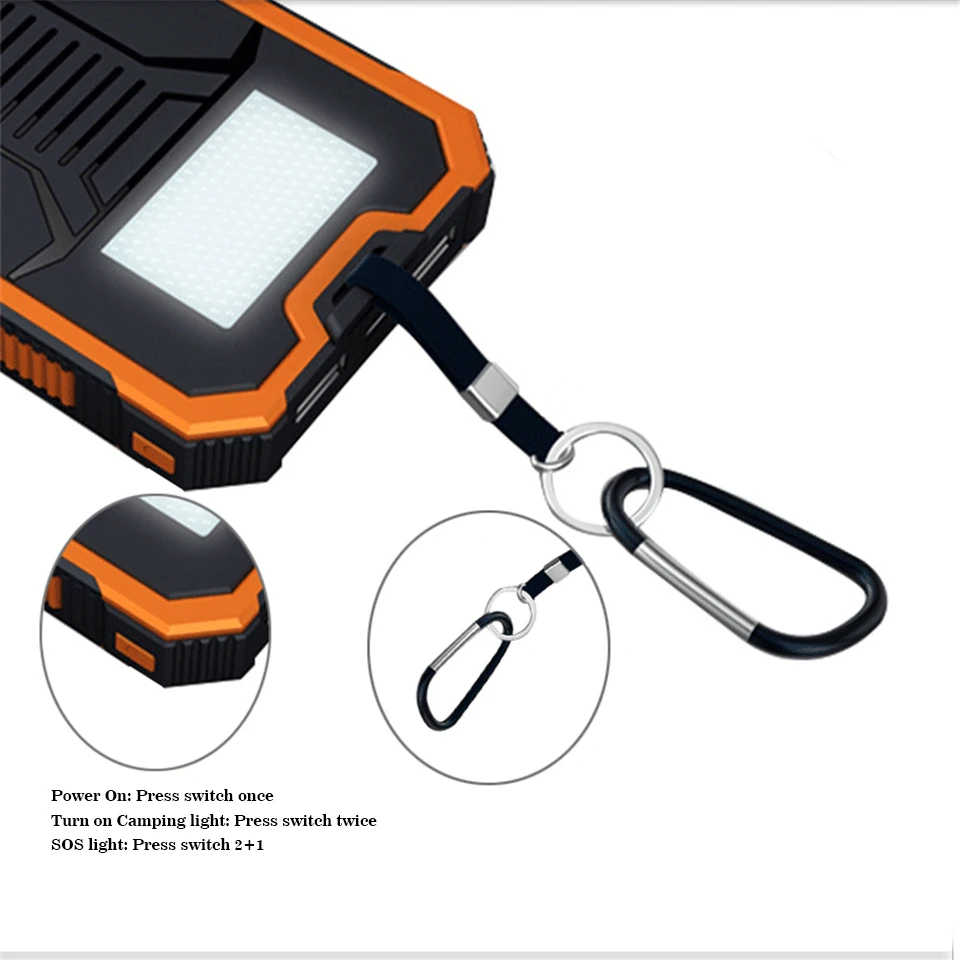 solar power bank solar flashlight04