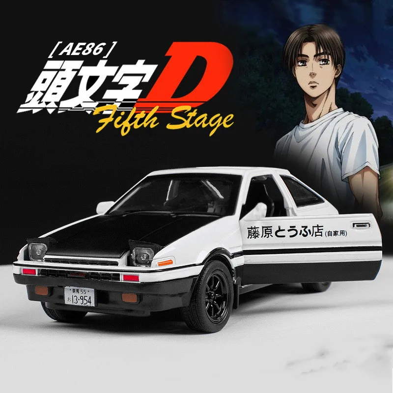 Начальная Модель D AE86 Литые металлические под давлением автомобили звуковая