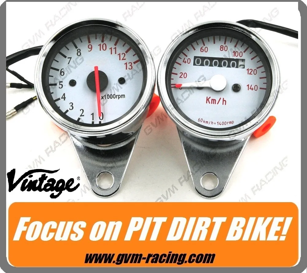 Vintage universal LED CAFE RACER BOXER TWIN BOBBER TRACKER Motorcycle