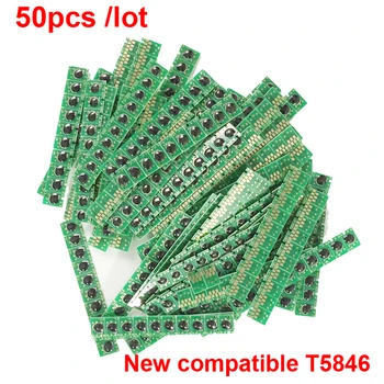 

OYfame 50pcs PM225 Chip New compatible T5846 one time chip For epson PictureMate PM225 PM300 PM200 PM240 PM260 PM280 PM290