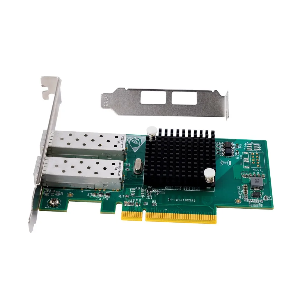 ORICO PCIE 2 Port 10 Gigabit Network Adapter Express Expansion Card For Desktop Computer Components Super Speed